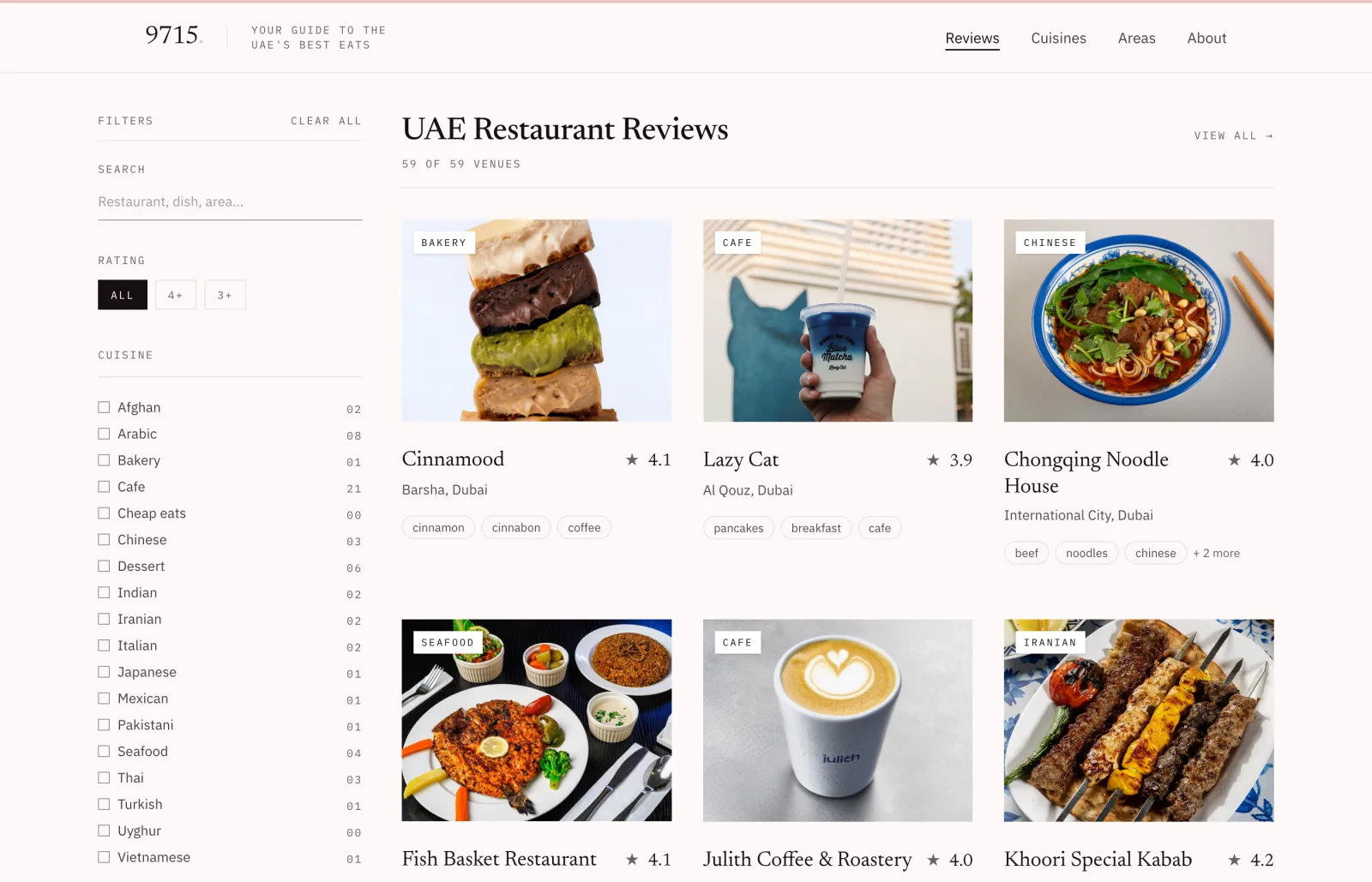 9715 website, screen 2